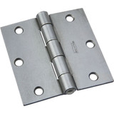 National 3-1/2 In. Square Steel Broad Door Hinge N140566 Pack of 10