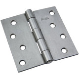National 4 In. Square Steel Broad Door Hinge N140681 Pack of 5