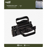 National Hardware Black Steel Swinging Door Latch