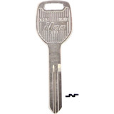 ILCO Subaru Nickel Plated Automotive Key, SUB1 / X251 (10-Pack) AF01653002