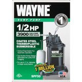 Wayne SPF Series 1/2 HP 115V Submersible Sump Pump