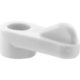 Prime-Line 1/16 In. White Swivel Plastic Screen Clips with Screws (12 Count)