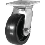 Shepherd 5 In. Medium-Heavy-Duty Polypropylene Swivel Plate Caster 9388