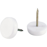 Do it 3/4 In. Plastic Round Nail on Furniture Glide,(4-Pack) 210153