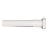 Keeney 1-1/4 In. x 12 In. White Plastic Extension Tube 42-12WK