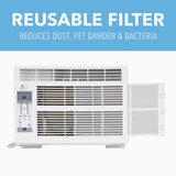 Perfect Aire 6000 BTU 250 Sq. Ft. Window Air Conditioner 4PNC6000 510334