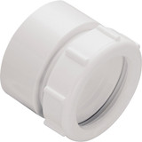 Keeney 1-1/2 In. White PVC Marvel Connector 95K