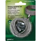 Hillman Anchor Wire 20 Lb. Capacity Picture Hanging Kit 121127 Pack of 10