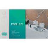Peerless Core Chrome 2-Handle Knob 4 In. Centerset Bathroom Faucet