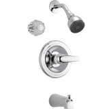 Peerless Chrome 1-Handle Lever Tub and Shower Faucet P188720