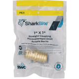 SharkBite Lead-Free Insert 1 In. Barb x 1 In. Barb Brass PEX Coupling