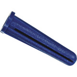 Hillman #8 - #10 Thread x 7/8 In. Blue Conical Plastic Anchor (50 Ct.) 41402