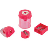 Smart Savers Manual Pencil Sharpener Set (4-Piece) 10231 Pack of 12 972703