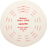 Bethany 9 In. Dia. Pastry Board & Cotton Cloth