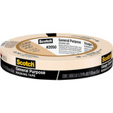 Scotch 0.70 x 60.1 Yd. General Purpose Painting Masking Tape 2050-18A