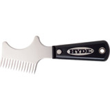 Hyde Black & Silver Stainless Steel Brush & Roller Cleaner 45960