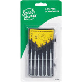 Smart Savers Precision Screwdriver Set (6-Piece)