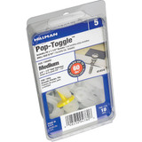Hillman 3/8 In. Medium Yellow Plastic Anchor (10 Ct.)