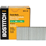 Bostitch 16-Gauge Coated Straight Finish Nail, 1-1/2 In. (2500 Ct.) SB16-1.50