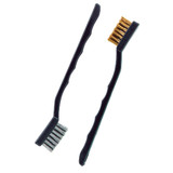Do it Best Brass & Stainless Steel Bristle Utility Brushes (2-Pack) 92927