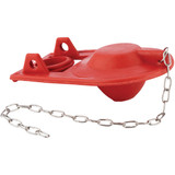 Do it Best Universal Rubber Toilet Flapper with Chain 091481