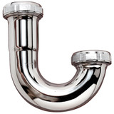 Do it Best 1-1/2 In. Chrome Plated J-Bend, Carded DIB2CP