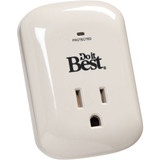 Do it Best 1-Outlet 15A Gray Surge Tap