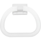 Decko White Plastic Towel Ring 48230