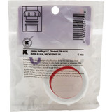 Keeney 1-1-2 In. x 1-1-2 In. White Plastic Slip Joint Nut 55WKHB 444529