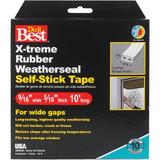 Do it Best 9/16 In. x 10 Ft. White Wide Weatherseal Tape