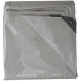 Do it Best Silver Woven 8 Ft. x 10 Ft. Heavy Duty Poly Tarp