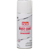 Do it Best Rust Coat Enamel Gloss White 12 Oz. Anti-Rust Spray Paint