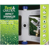 Best Garden Poly & Metal 5800 Sq. Ft. Sled Impulse Sprinkler