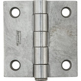 National Hardware 2 In. Square Plain Steel Broad Door Hinge
