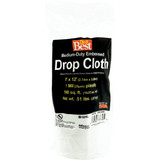 Do it Best Embossed Plastic 9 Ft. x 12 Ft. 1 mil Drop Cloth P115RDBEM