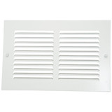 Home Impressions 6 In. x 10 In. Stamped Steel Return Air Grille