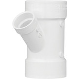 Charlotte Pipe 3 In. x 1-1/2 In. Schedule 40 DWV Reducing PVC Wye