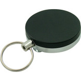 Lucky Line Key Separator 24 In. Black Retractable Key Chain 42501