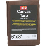 Do it Best 10 Oz. 6 Ft. x 8 Ft. Canvas Tarp TCR10006008T