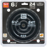 Do it Best 6-1/2 In. 20-Tooth Framing & Ripping Circular Saw Blade 415471DB