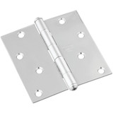 National 4 In. Square Stainless Steel Door Hinge N225938