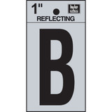Hy-Ko Vinyl 1 In. Reflective Adhesive Letter, B Pack of 10