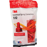 3M Medium Red 22 AWG to 8 AWG Wing Wire Connector (100-Pack) SG-R POUCH