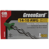 Gardner Bender GreenGard Medium Green 14 AWG to 10AWG Grounding Wire Connector (100-Pack)