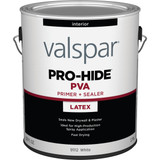 Valspar Pro-Hide PVA Interior Latex Drywall Primer, White, 1 Gal.