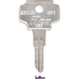 ILCO Bargman Nickel Plated General Use Key, K1122D (10-Pack) AL3683300B