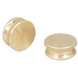 Westinghouse 1/2 In. Tapped 1/8 IP Brass Lock-up Cap (2-Pack) 70169