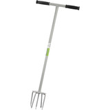 Best Garden 5-Tine 36.5 In. Steel Handle Garden Cultivator GM-7301