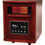 Best Comfort 1500W 120V Quartz Heater with Woodgrain Cabinet GD9315BCW-J 467553