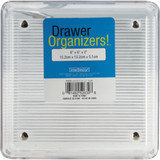iDesign Linus 6 In. x 6 In. x 2 In. Clear Drawer Organizer 52630 626772